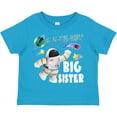 thumbnail image 3 of Inktastic Out of This World Big Sister Astronaut in Space Girls Toddler T-Shirt, 3 of 5