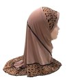 thumbnail image 2 of Travelwant One Piece Slip-On Leopard Zebra Pattren Muslim Hijab Head cover, 2 of 7