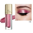 thumbnail image 2 of Sparkling Liquid Eyeshadow - Diamond Pearlescent Shimmer Eye Shadow, Long Lasting Glitter Eye Makeup Palette, Waterproof Shiny Eye Color, Party Makeup, Holiday Gift, 1 PC 1 PC*3, 2 of 4