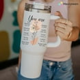 thumbnail image 3 of Christian Tumbler 40Oz With Handle & Straw - You Are Inspiration Gift for Women - Bible Verse Religious Coffee Cup - Thank You Gifts For Mom, Friend, Sister, Grandma on Birthday, Mothers Day, 3 of 6