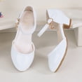thumbnail image 5 of Otqutp Little Kid Autumn&nbsp;Shoes&nbsp;Girl Shoes Small Leather Shoes Single Shoes Children Dance Shoes Girls Performance Shoes for 6 to 13 Years, 5 of 7