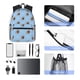 thumbnail image 4 of Easygdp Brown French Bulldog Mochila Casual para Portátil, Mochila para Escuela, Viajes, Negocios, 4 of 6
