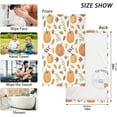 thumbnail image 3 of GZHJMY Autumn Harvest Pumpkin Cotton Hand Towel Set of 2, Highly Absorbent Soft Fingertip Towels for Bathroom Kitchen Hotel Gym Spa, 16 x 28 Inch Washcloths, 3 of 7