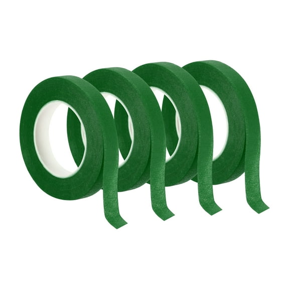 Uxcell 30 Yard Floral Tape Florist Tape Crepe Paper Flowers Bouquets Tapes Green