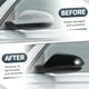 thumbnail image 2 of Cubierta de espejo retrovisor lateral para conductor y pasajero, reemplazo para Audi A6 S6 RS6 C7, par en negro brillante, 2 of 5