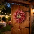 thumbnail image 6 of YingYouFu Valentines Day Wreath Decorative Door Hanging 24 Inch Heart Shape for Holiday Decor Front Door Ornament Festive Celebration Gift, 6 of 6