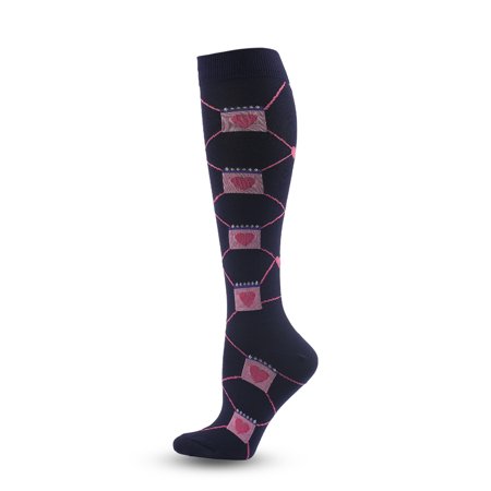 DNAKEN(6 pairs) Compression Socks for Women & Men Circulationis Best Support for Athletic Running,Hiking,Nursing compression socks women socks for women