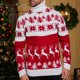 thumbnail image 1 of Suéter de punto para mujer estilo navideño copo de nieve patrón de cervatillo traje de vacaciones FLhrweasw Nuevo, 1 of 1