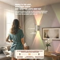 thumbnail image 6 of LED Wireless Wall Sconce With 7 Colors Changing, Motion Light Indoor, 1500mAh Rechargeable Battery Operated Wall Sconces for Bedroom Bedside Hallway, Ideal Gift for Home Decor Enthusiasts, 6 of 9