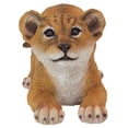 thumbnail image 4 of Design Toscano QM28733 Lionceau de la Statue de l'Animal Sahara: Tibesti, Pleine Couleur, 4 of 4
