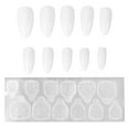 thumbnail image 3 of Garosa Full Cover False Nails Tips, Oval Press On Nails ABS Coffin Fake Nails For Home For Salons, 3 of 8