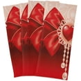 thumbnail image 6 of Beautiful Heart Bowknot Dish Towels Set of 6, Valentines Day Washable Tea Towels Dishcloths Lint-Free 18x28 Inch Fast Drying for Home Kitchen Clean, 6 of 7