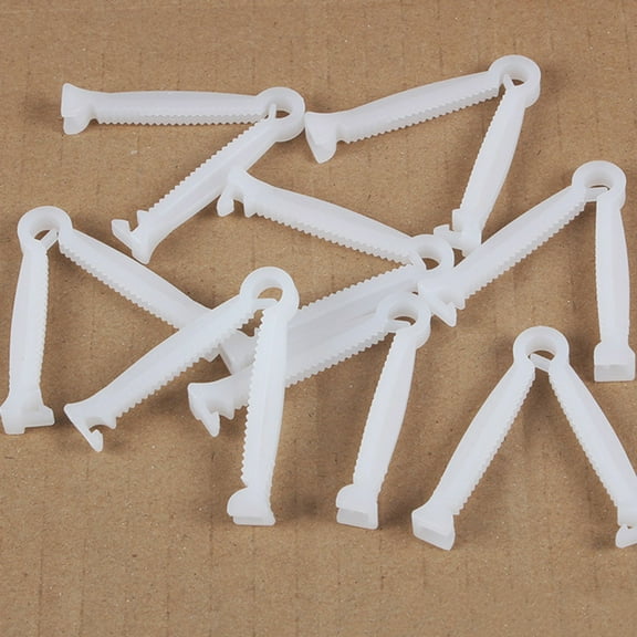 opvise 20Pcs Disposable Umbilical Clamp Small Size Multifunctional Pig Umbilical Cord Clip for Piggy 4.5cm