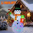 thumbnail image 1 of Decoración de estilo inflable de Navidad, luces LED integradas, modelo inflable, adorno para exteriores, fiesta de Navidad, decoración de jardín de Año Nuevo, 1 of 6