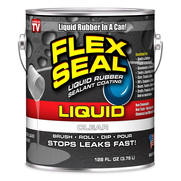 Flex Seal Liquid® Clear 1 GAL Rubber Sealant Coating