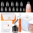 thumbnail image 1 of Kit de uñas de gel Modelones Medium Almond con 216 puntas de uñas, 1 of 9