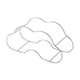 thumbnail image 2 of Estante para almacenamiento de platos, estante para secar platos, multifuncional, ahorro de espacio, portátil, organizador de platos de acero, 2 of 9