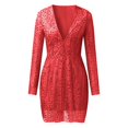 thumbnail image 2 of JFBUJC Robes Maxi pour Femmes 2024 Robe de Soirée à Manches Longues Transparente Couverte pour Femmes, 2 of 2