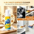 thumbnail image 3 of 4-In-1 Multi-Enzyme Foam Cleaner, Powerful & Multipurpose Car Interior Foam Cleaners, Deep Stain & Grease Remover, 3 of 7