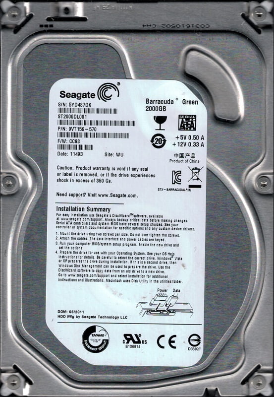 st2000dl001 firmware