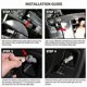 thumbnail image 5 of 2x Led License Plate Light Lamp Housing For Navara D40 Frontier 2007-2019 26510-zp50a, 5 of 5