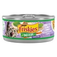 thumbnail image 2 of (12 pack) Purina Friskies indoor Meaty Bits Turkey Dinner, Wet Cat Food, 5.5 oz Cans, 2 of 10