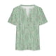 thumbnail image 4 of Fiudx Ofertas y Liquidaciones Camiseta Holgada de Manga Corta con Cuello Redondo y Estampado Informal Grande para Mujer, 4 of 4