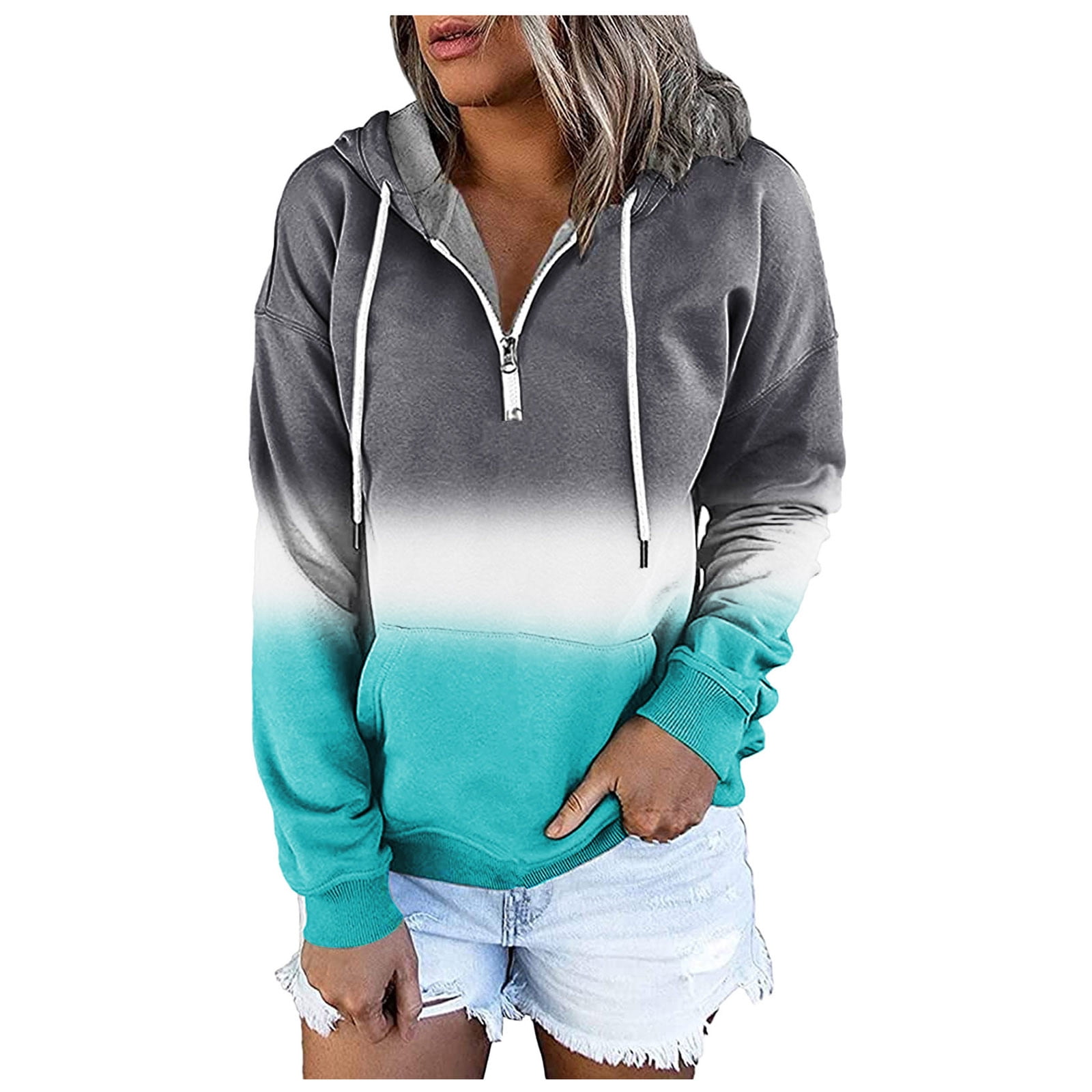 This is What Autism Looks Like Hoodie Ladies Casual Zip-up Sweatshirts Jackets Coats Hooded Blouse Pullover with Front Pocket 