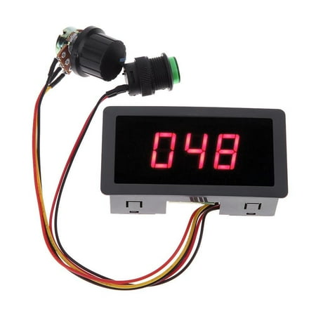 

Tiyuyo CCM5D Digital Display LED 6V 12V 24V PWM Motor Controller Speed Regulator