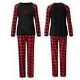 thumbnail image 4 of Fiaer Family Christmas Pajamas Matching Sets 2025 Cute Pjs Long Sleeve Holiday Jammies Loungewear Xmas Sleepwear 2 Piece Mom XL, 4 of 4