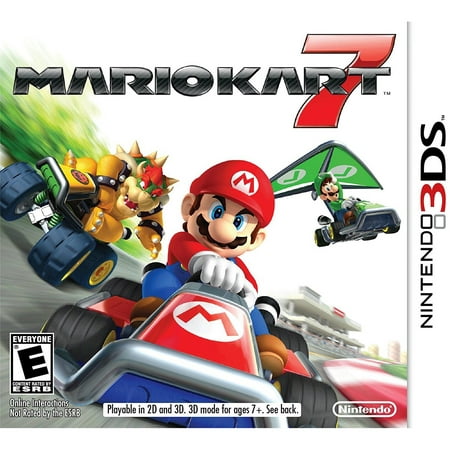 Mario Kart 7, Nintendo, Nintendo 3DS, [Digital Download], (Mario Kart 7 3ds Best Kart Combination)
