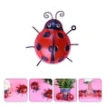 thumbnail image 3 of 4pcs Simulated Iron Ladybug Wall Hanging Decor Ladybird Wall Art Craft, 3 of 8