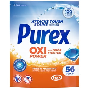 Purex Oxi Power + Odor Fighter Laundry Detergent Pacs