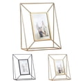 thumbnail image 2 of Metal Photo Frame Modern Decorative Tabletop Picture Frame Display Frame, 2 of 10