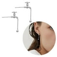 thumbnail image 3 of Elegant Water Tap Fringe Earrings Funny Faucet Ear Hooks Accessory Stylish Ear Studs Accessories for Women Men Couple, 3 of 8