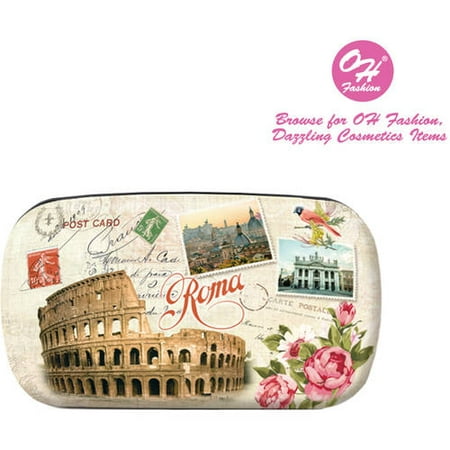 OH Fashion Contact Lens Case Rome style, travel case ,  1 pc