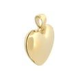 thumbnail image 2 of Dije Corazón Relicario Liso Oro Sólido 14K Amarillo 1.5 cm, 2 of 6