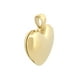 thumbnail image 2 of Dije Corazón Relicario Liso Casa del Anillo Oro Sólido 10K amarillo 00, 2 of 6
