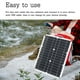thumbnail image 5 of Cargador solar móvil, valor inmejorable del cargador solar al aire libre del panel solar de la eficacia alta 15W, 5 of 12
