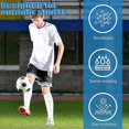 thumbnail image 3 of unique Football Scrunch Leg Sleeve for Youth & Men, Leg Compression Sleeve, Men Scrunch, 3 of 5