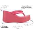 thumbnail image 2 of Journee Collection Womens Shareene Tru Comfort Foam Slip On Platform Wedge Sandals, 2 of 6