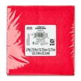 thumbnail image 2 of 6.5" x 6.5" Disposable Red Paper Napkins, 75 Count, by Way To Celebrate, 2 of 6