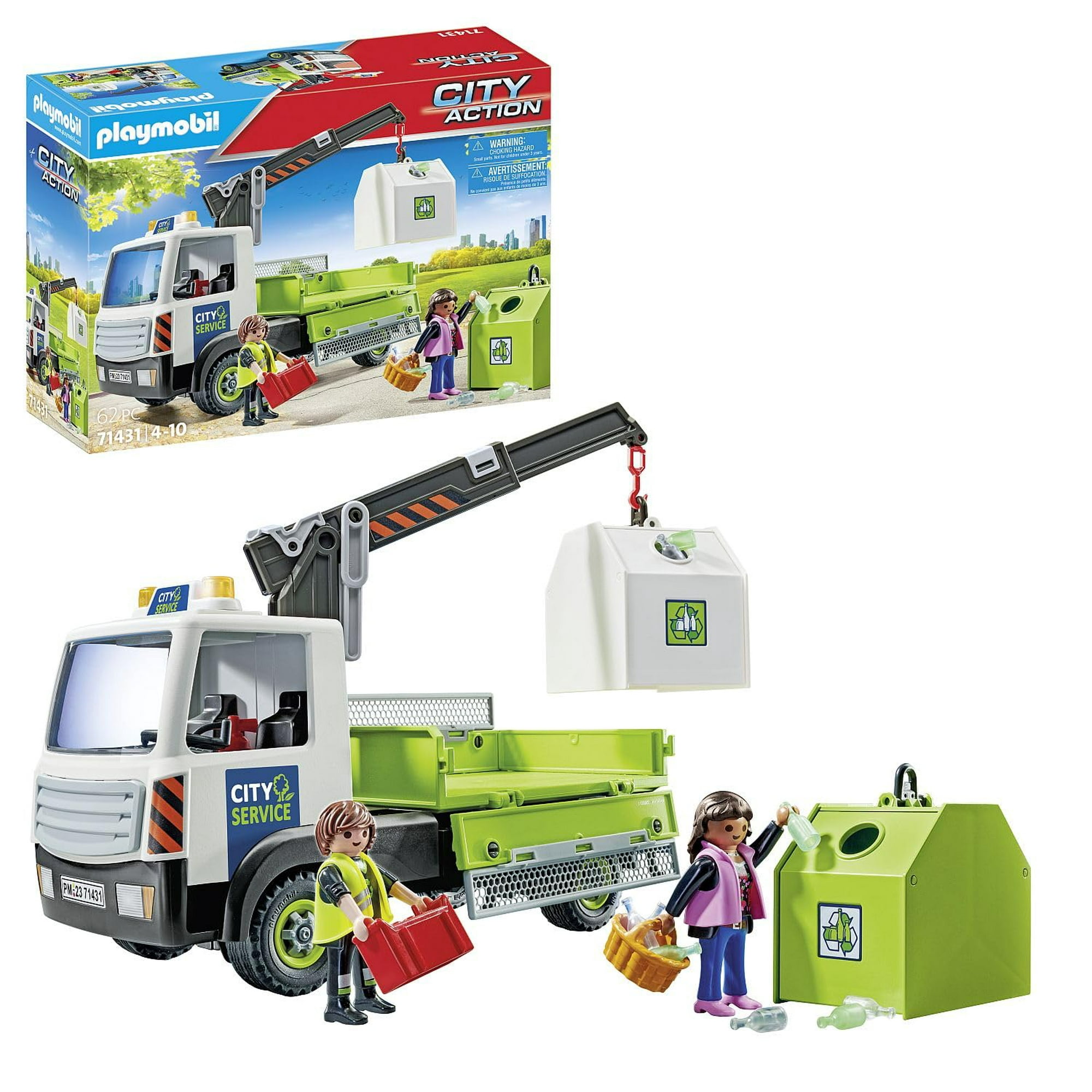 PLAYMOBIL City Action 71431 Truck Transport Bin