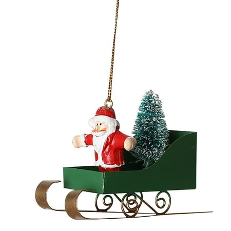 

Iron Christmas Hotballoon Parachute Pendant Creative Christmas Decorations Christmas Tree Pendant