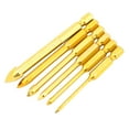 thumbnail image 2 of Brocas Bling Bling triangulares con vástago hexagonal y ranuras para perforación en espiral de 3/4/5/6/8/10 mm, 2 of 7
