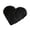 B, variant on Heart Shaped Rug, Faux Wool Floor Mat, Soft Shaggy Carpet, Plush Warm Thick Floor Pad, Non-Slip Rubber Back Washable Decorative Mat, for Bedroom Bedside Vanity Dormitory Home Decoration