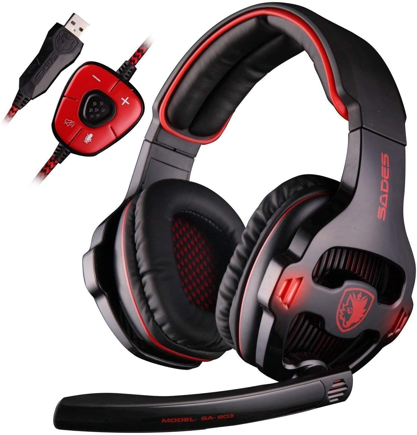 SADES USB 7.1 Stereo Surround Sound 