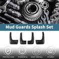 thumbnail image 2 of Guardas de barro únicas para Toyota Highlander 2015-2020, guardas contra salpicaduras delanteras y traseras con accesorios de montaje, 2 of 6