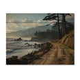 thumbnail image 3 of Designart "Ocean Escape Beach Photo II" Nautical & Beach Print on Natural Pine Wood, 3 of 5