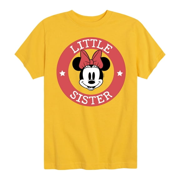 Mickey And Friends - Minnie Little Sister - Toddler And Youth Short Sleeve Graphic T-Shirt